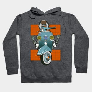 Scooter vespa Hoodie